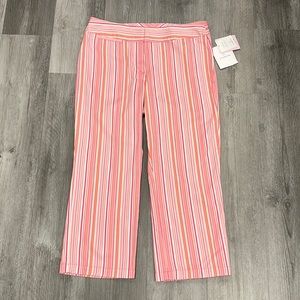 NWT Liz Claiborne Audra Cropped Pants, size 12